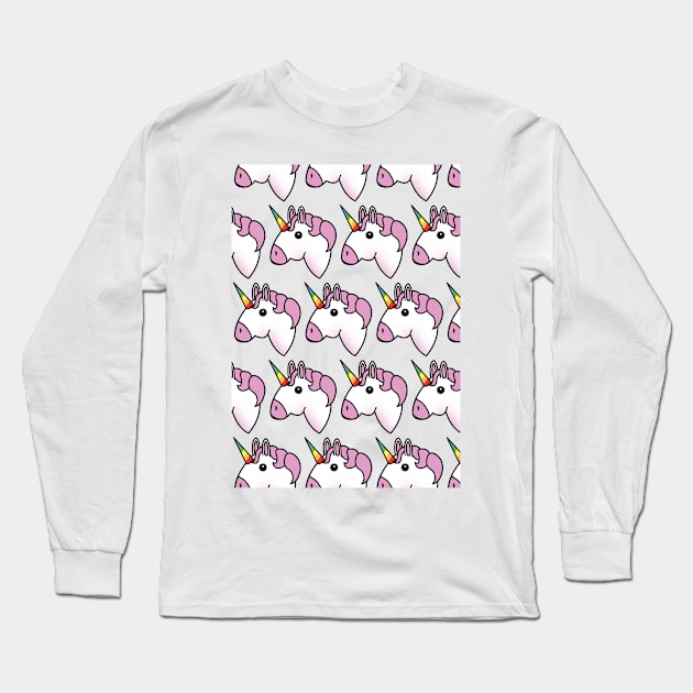 Unicorns Long Sleeve T-Shirt by nickemporium1